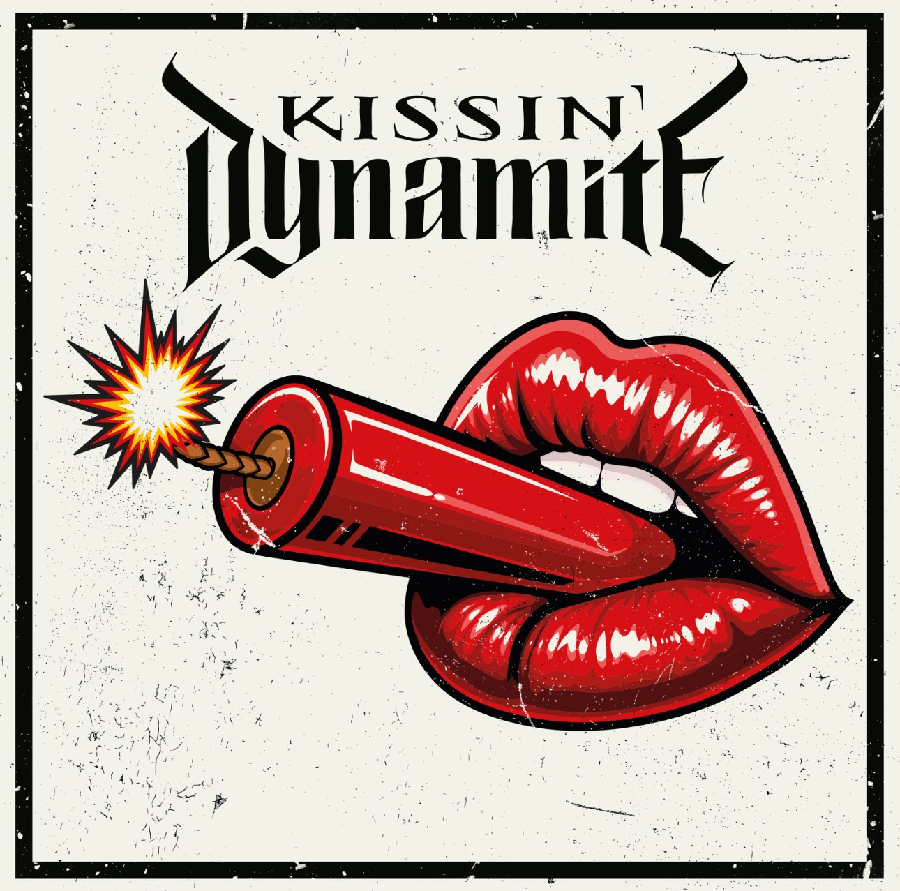 KISSIN' DYNAMITE self-titled album artwork