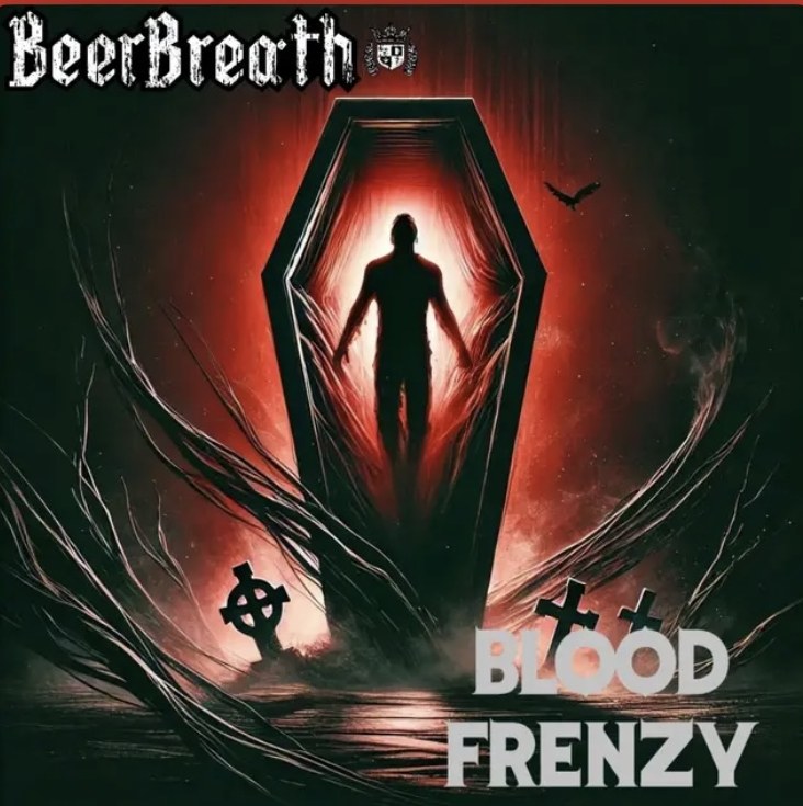 Beer Breath ‘Blood Frenzy’ official single artwork — new EP 2026
