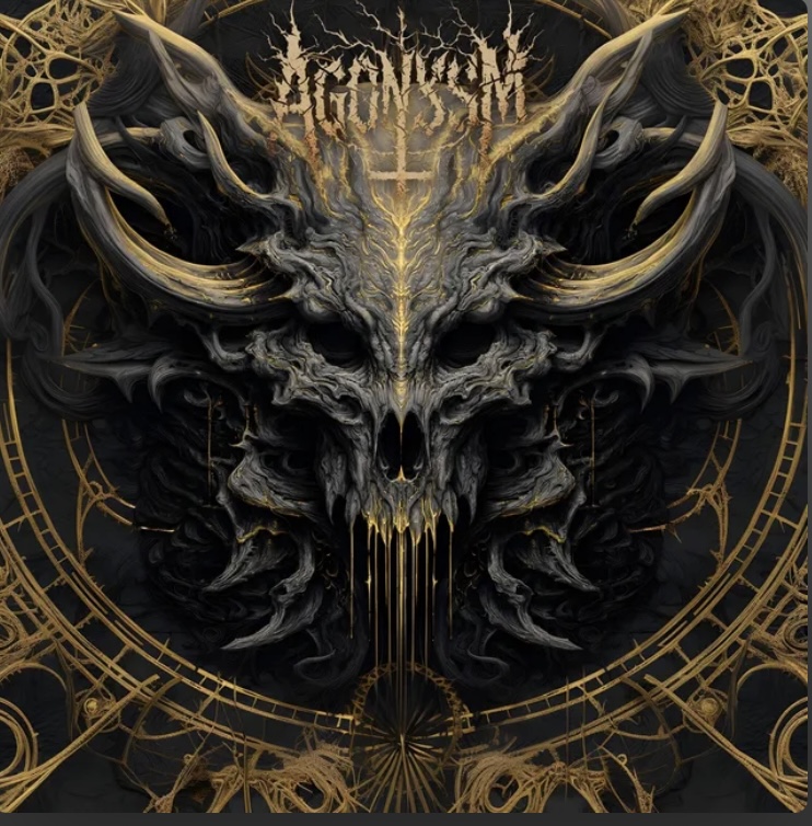 ‘Litany of Uncreation’ official EP cover art by Agonysm