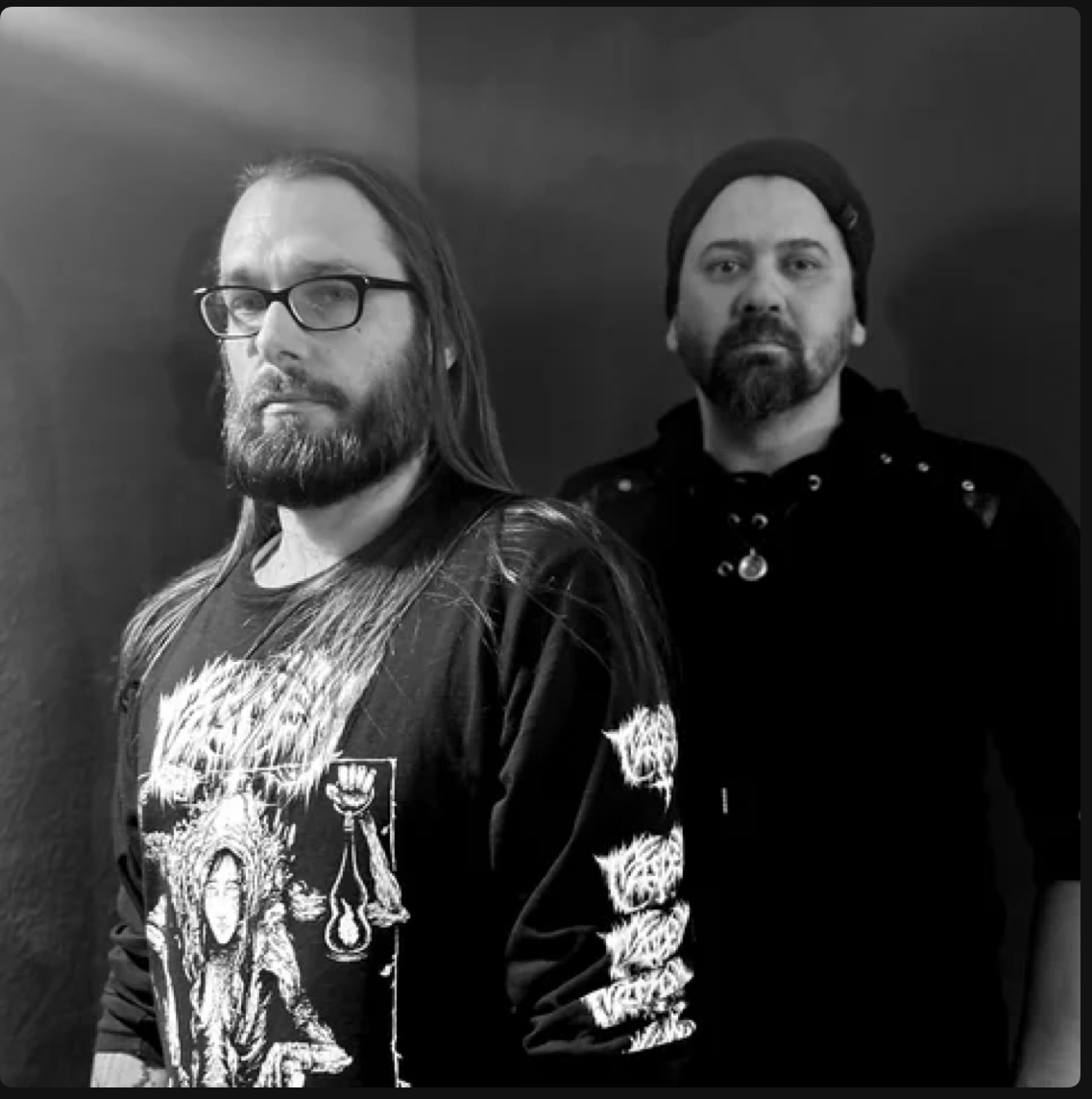 Winds of Winter band members photographed in monochrome, dark and atmospheric