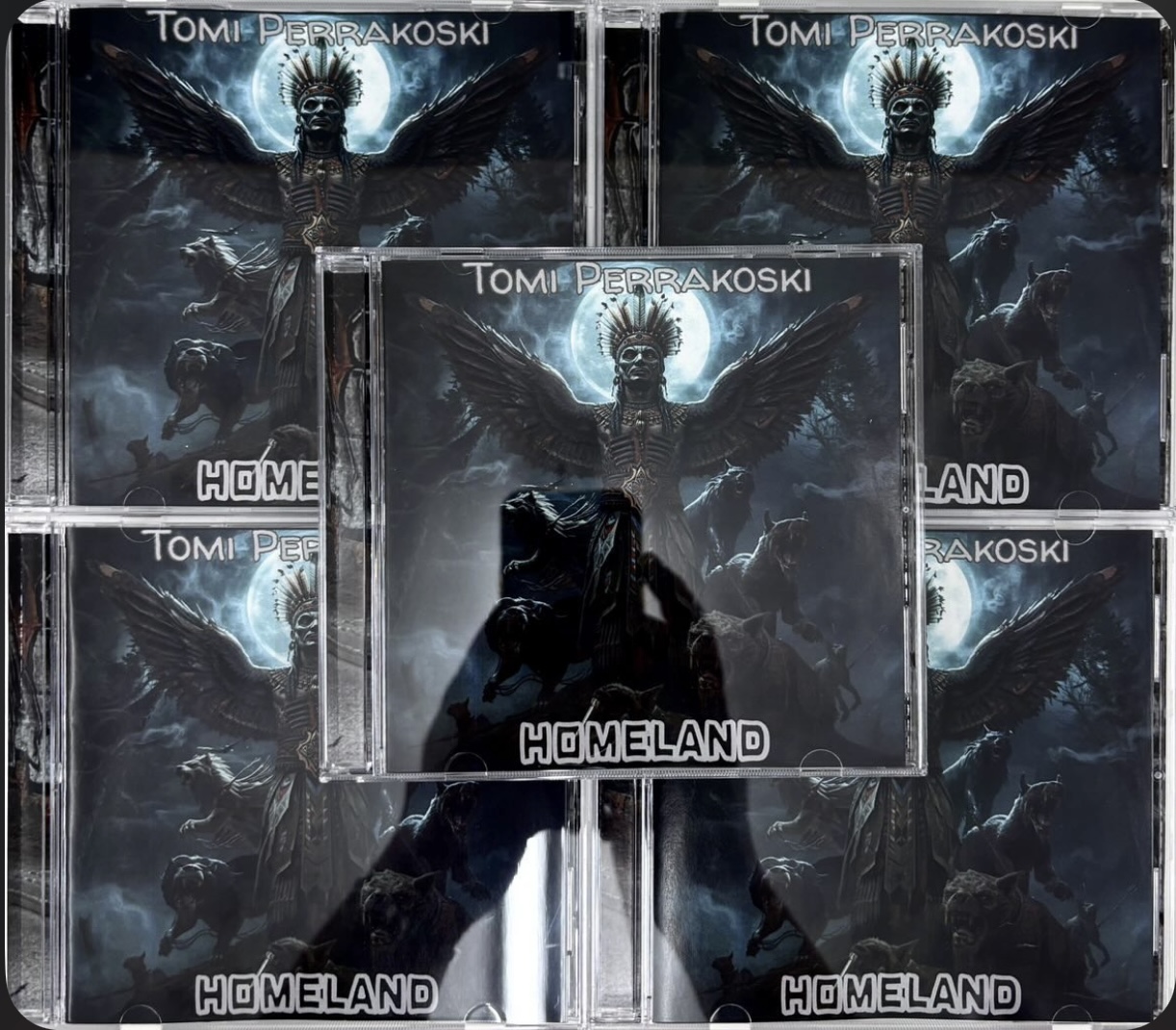 Tomi Perrakoski β Homeland 2026 album cover