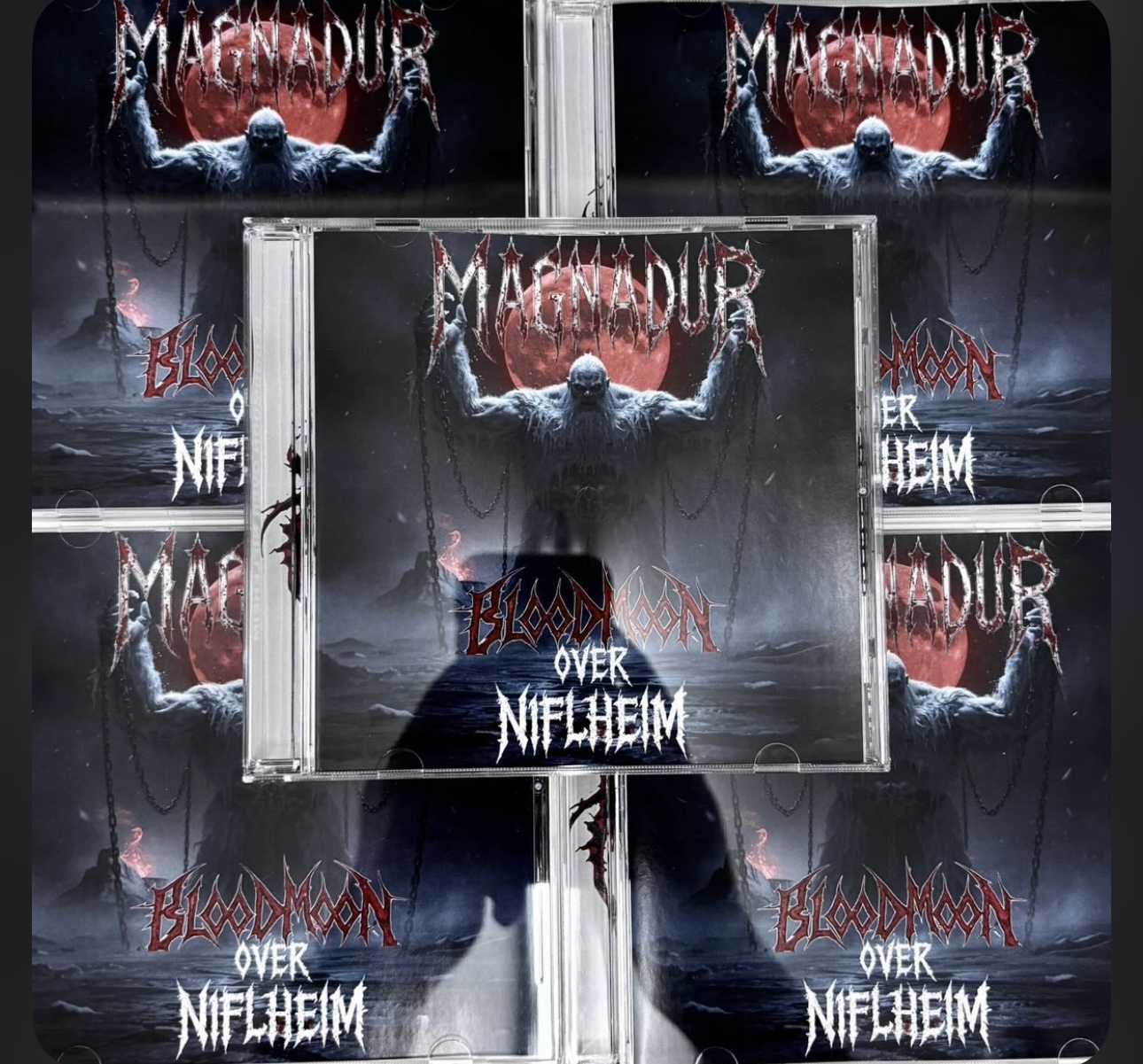 Magnadur β Bloodmoon Over Niflheim album cover