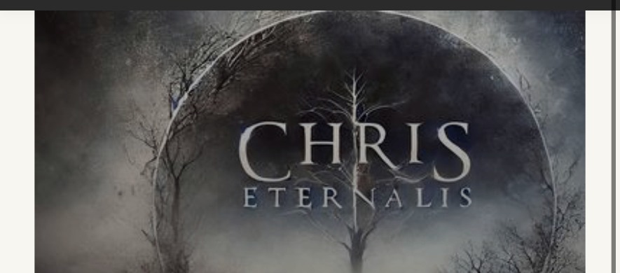 Chris Eternalis official artwork — atmospheric melodic metal