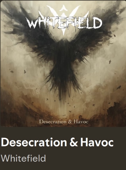 Whitefield — Desecration & Havoc single cover artwork
