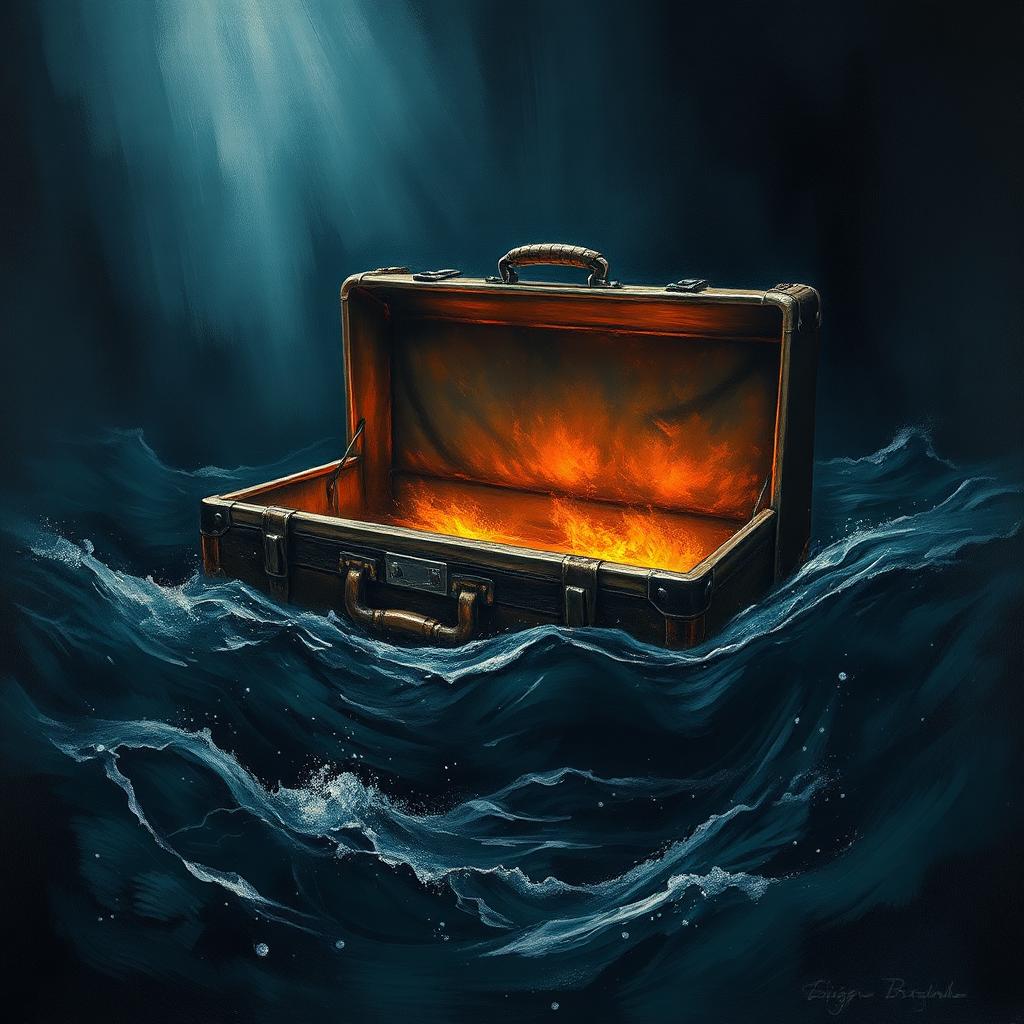 ‘Suitcase in the Abyss’ official single cover art